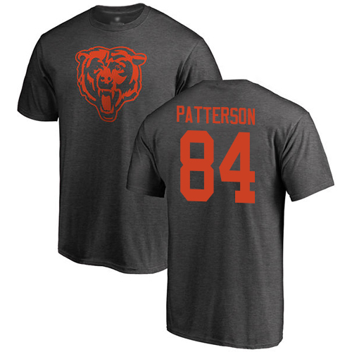 Chicago Bears Men Ash Cordarrelle Patterson One Color NFL Football #84 T Shirt->nfl t-shirts->Sports Accessory